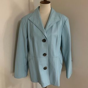 🌷Terry Lewis Classic- Leather Jacket